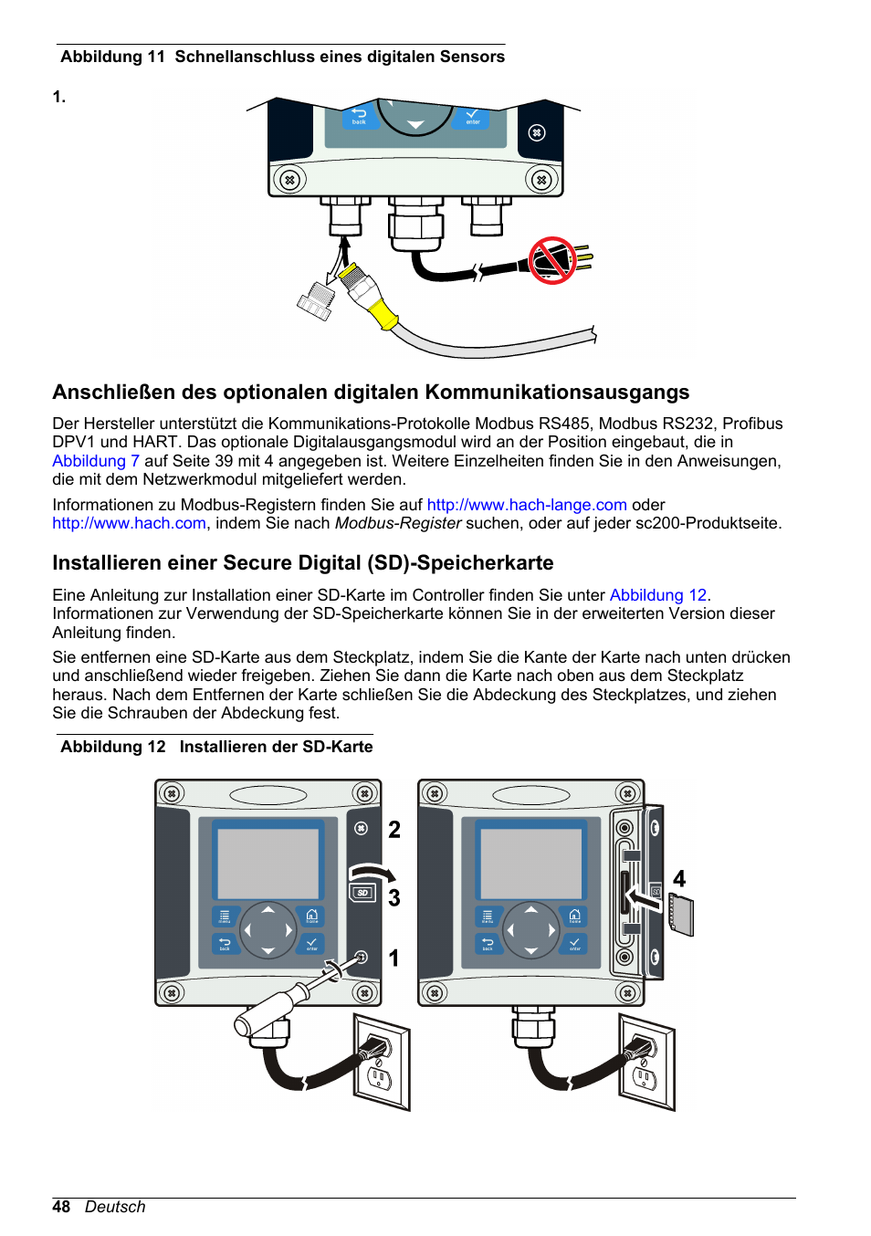 Hach-Lange SC 200 Basic User Manual User Manual | Page 48 / 638