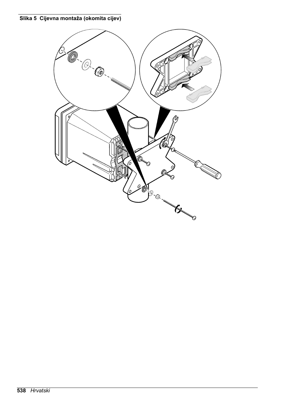 Slika 5 | Hach-Lange SC 200 Basic User Manual User Manual | Page 538 / 638