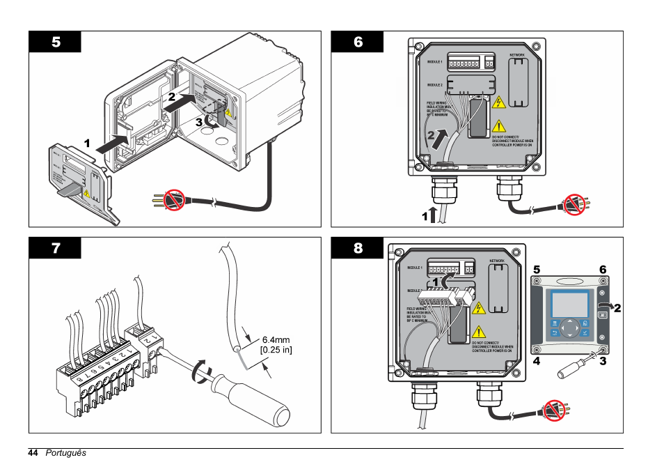 Hach-Lange SC 200 pH_ORP_DO Module User Manual User Manual | Page 44 / 166