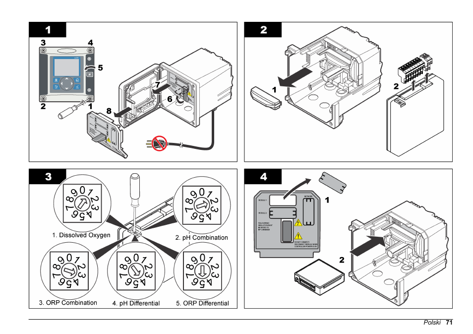 Hach-Lange SC 200 pH_ORP_DO Module User Manual User Manual | Page 71 / 166