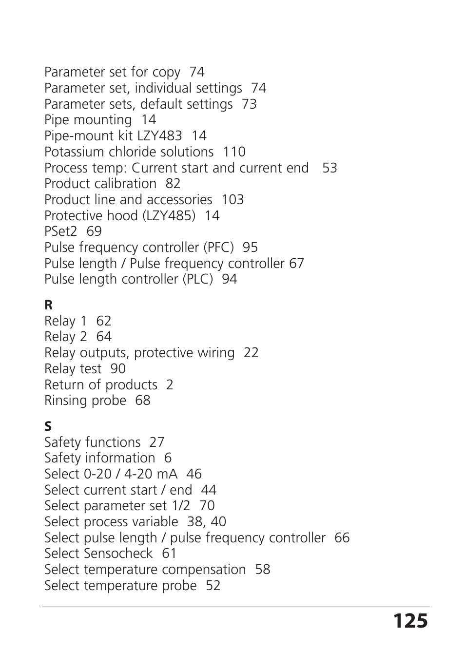 Hach-Lange SI794 I User Manual User Manual | Page 125 / 128