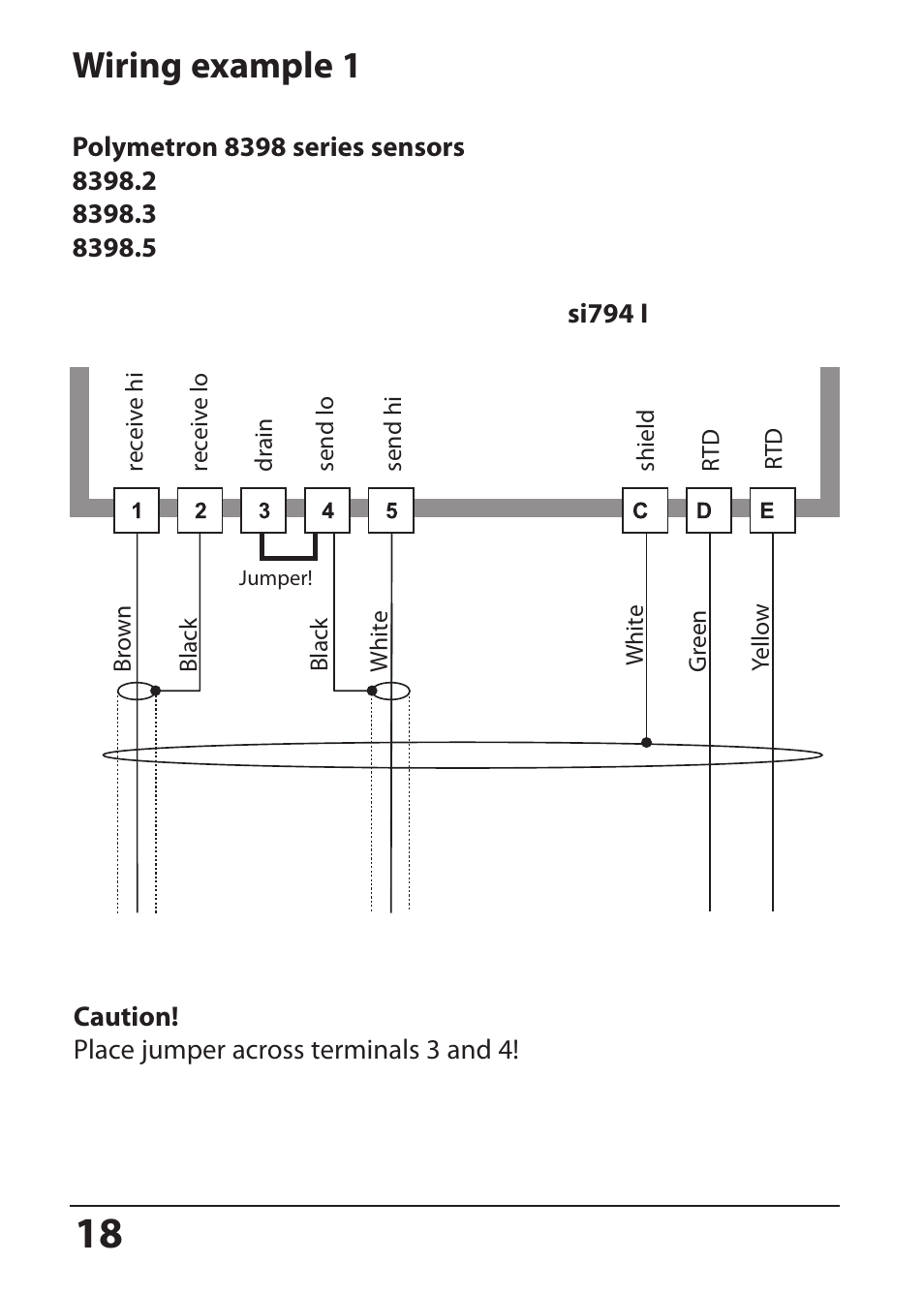 Wiring example 1 | Hach-Lange SI794 I User Manual User Manual | Page 18 / 128