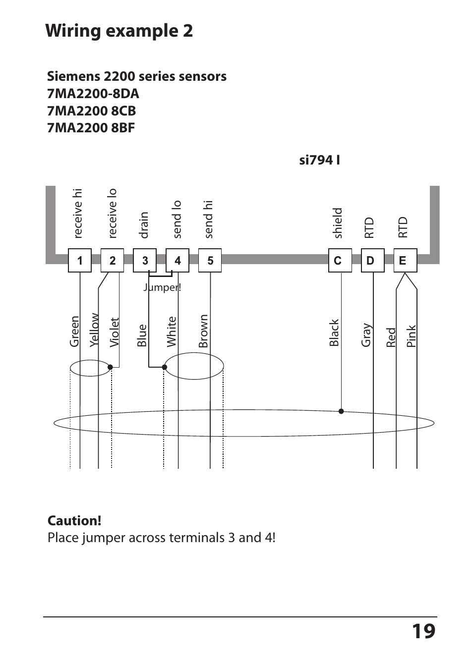 Wiring example 2 | Hach-Lange SI794 I User Manual User Manual | Page 19 / 128