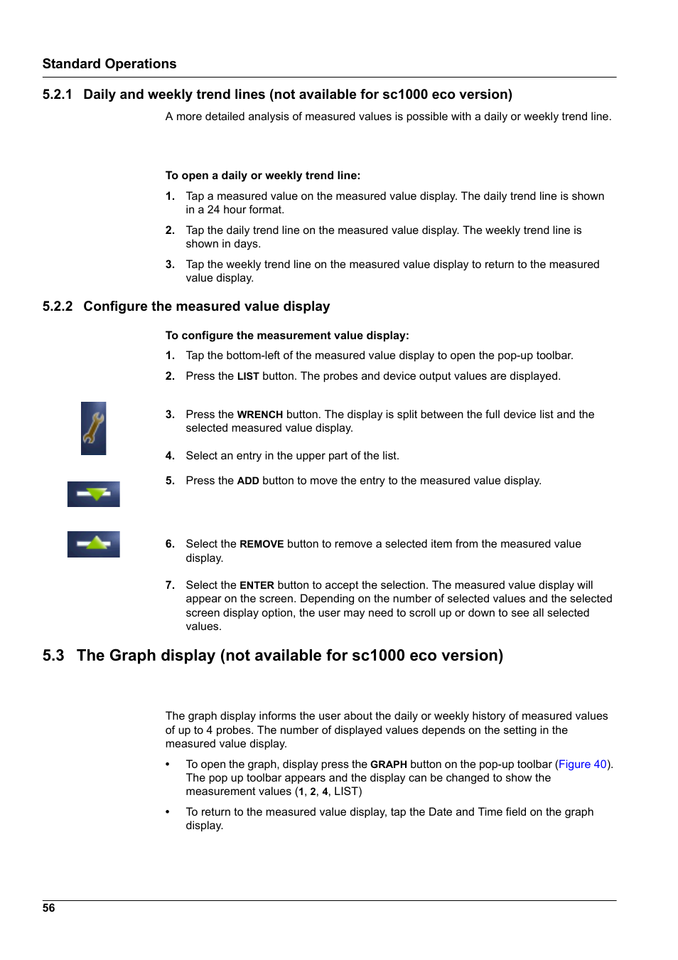 2 configure the measured value display | Hach-Lange SC 1000 User Manual | Page 58 / 152