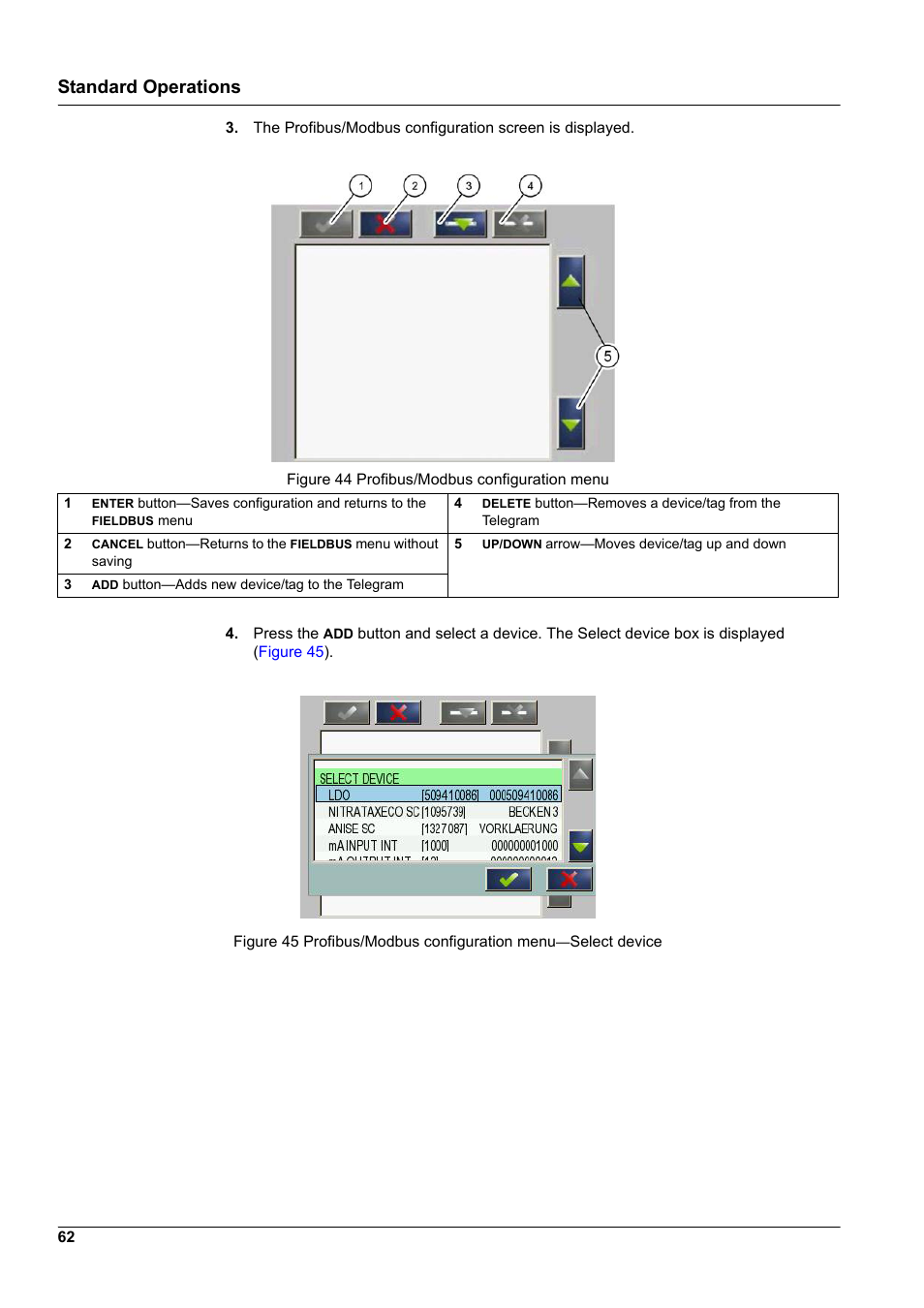 Standard operations | Hach-Lange SC 1000 User Manual | Page 64 / 152