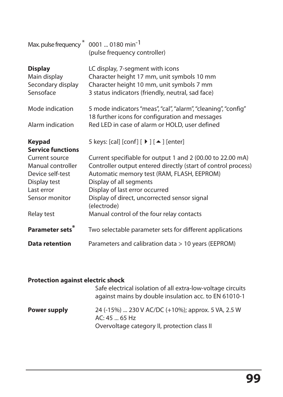 Hach-Lange SI794 P User Manual User Manual | Page 99 / 128
