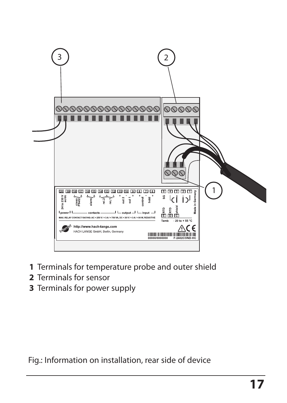 Hach-Lange SI794 C User Manual User Manual | Page 17 / 124