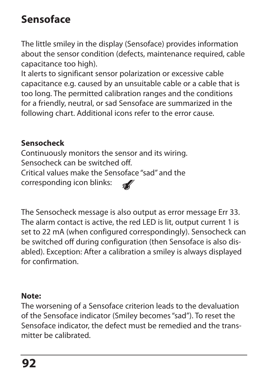 Sensoface | Hach-Lange SI794 C User Manual User Manual | Page 92 / 124