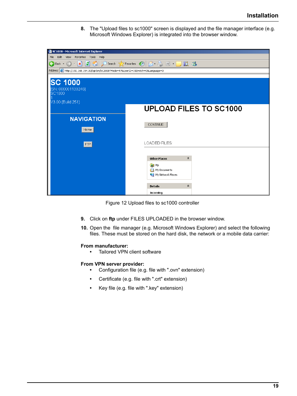 Installation | Hach-Lange SC 1000 Controller Enhanced Communications User Manual | Page 19 / 50