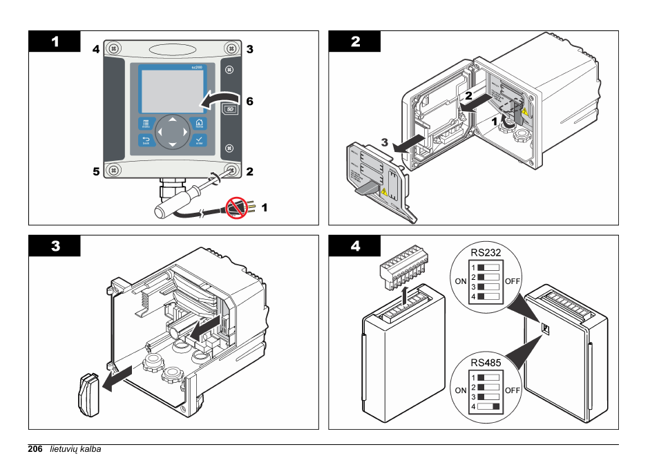 Hach-Lange SC 200 Modbus Module User Manual User Manual | Page 206 / 312