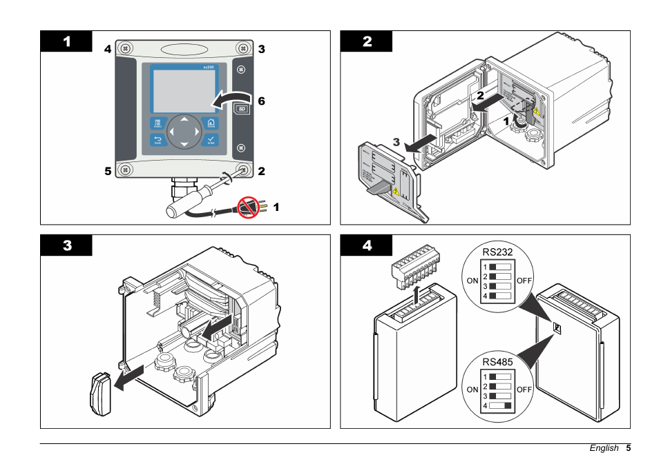 Hach-Lange SC 200 Modbus Module User Manual User Manual | Page 5 / 312
