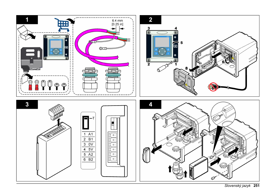Hach-Lange SC 200 Profibus network card User Manual User Manual | Page 251 / 316