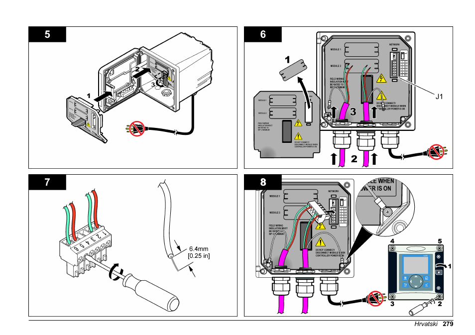 Hach-Lange SC 200 Profibus network card User Manual User Manual | Page 279 / 316