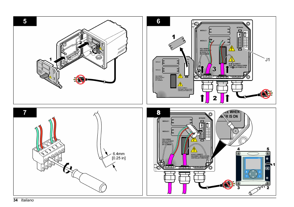 Hach-Lange SC 200 Profibus network card User Manual User Manual | Page 34 / 316