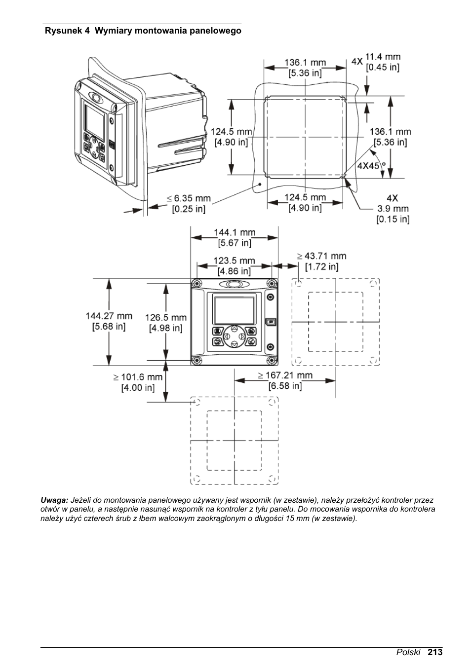 Rysunek 4 | Hach-Lange POLYMETRON 9500 Basic User Manual User Manual | Page 213 / 284