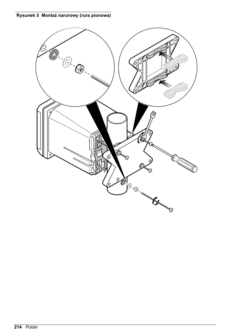 Rysunek 5 | Hach-Lange POLYMETRON 9500 Basic User Manual User Manual | Page 214 / 284