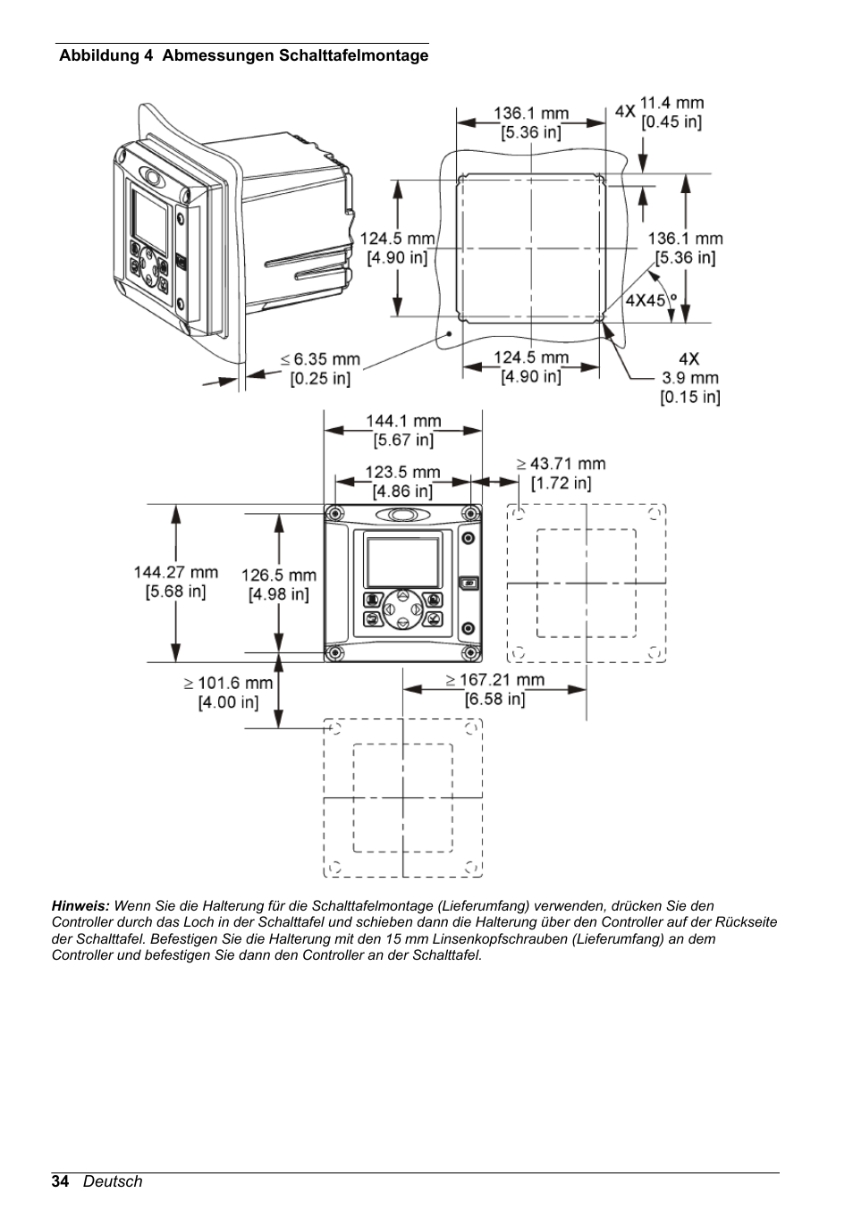 Abbildung 4, Auf seite 34 | Hach-Lange POLYMETRON 9500 Basic User Manual User Manual | Page 34 / 284