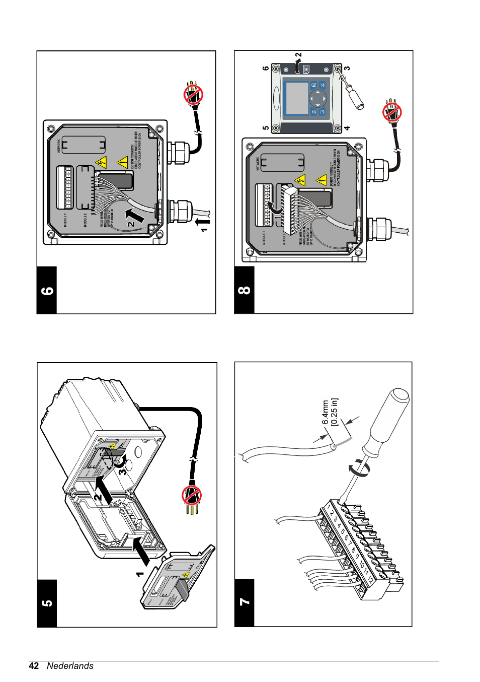 Hach-Lange POLYMETRON 9500 Amperometry Module User Manual User Manual | Page 42 / 60