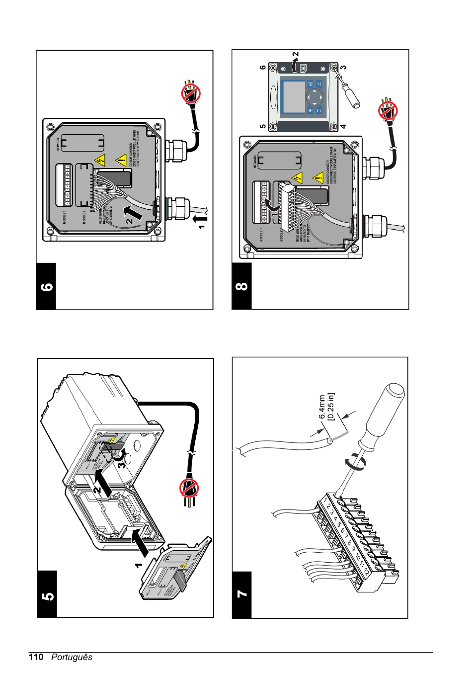 Hach-Lange POLYMETRON 9500 Conductivity Module User Manual User Manual | Page 110 / 228