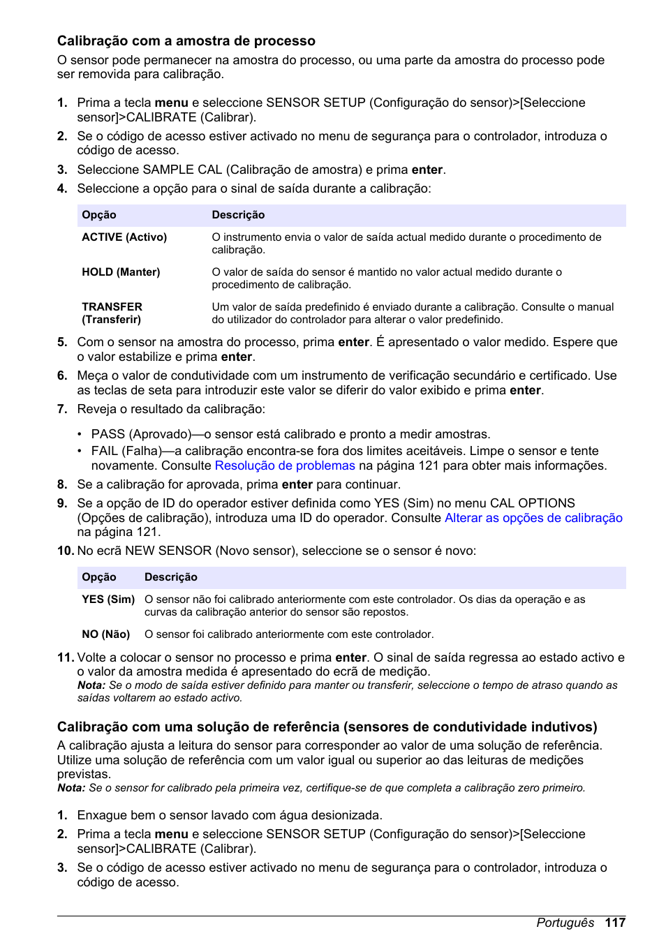 Calibração com a amostra de processo | Hach-Lange POLYMETRON 9500 Conductivity Module User Manual User Manual | Page 117 / 228