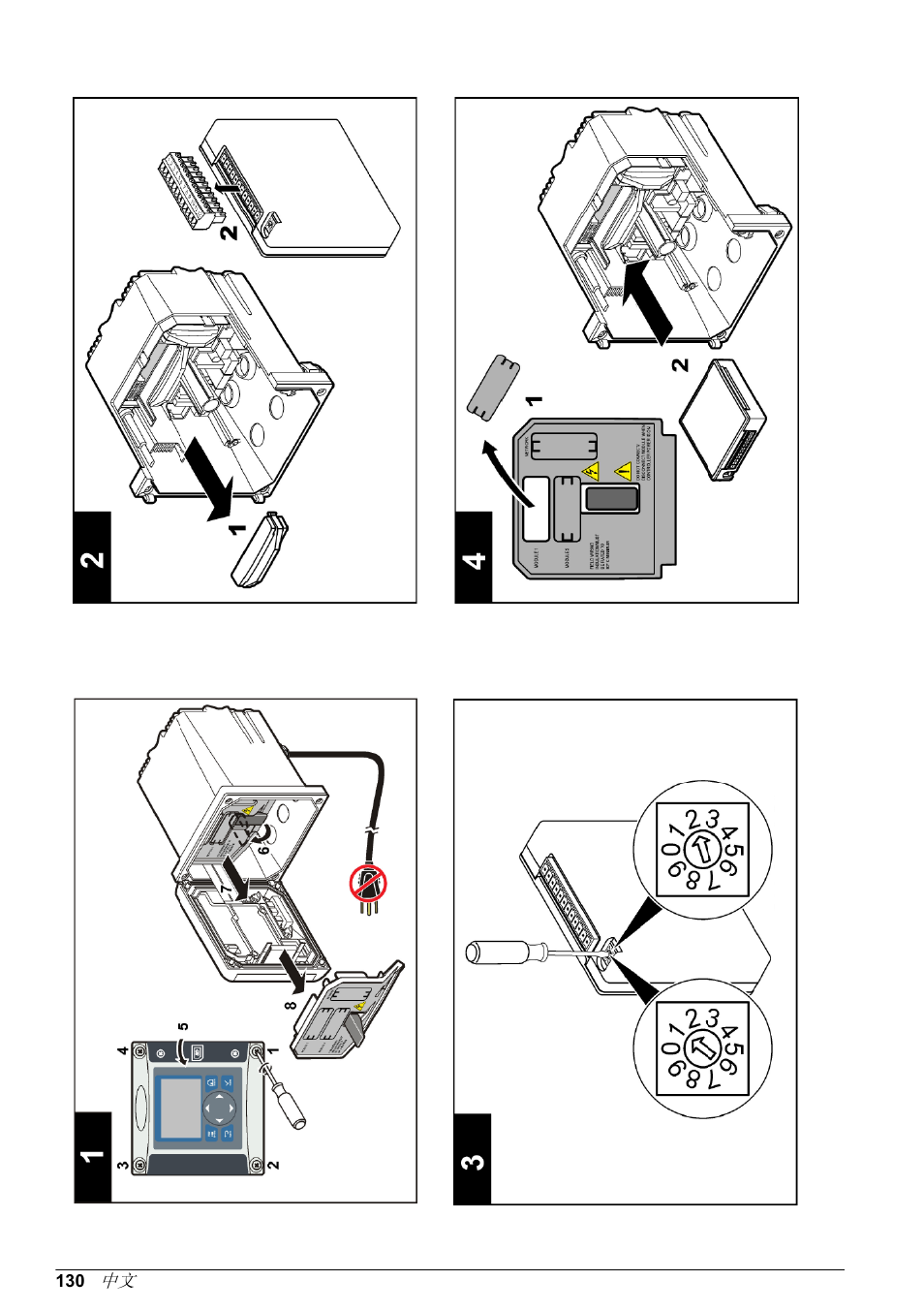 Hach-Lange POLYMETRON 9500 Conductivity Module User Manual User Manual | Page 130 / 228