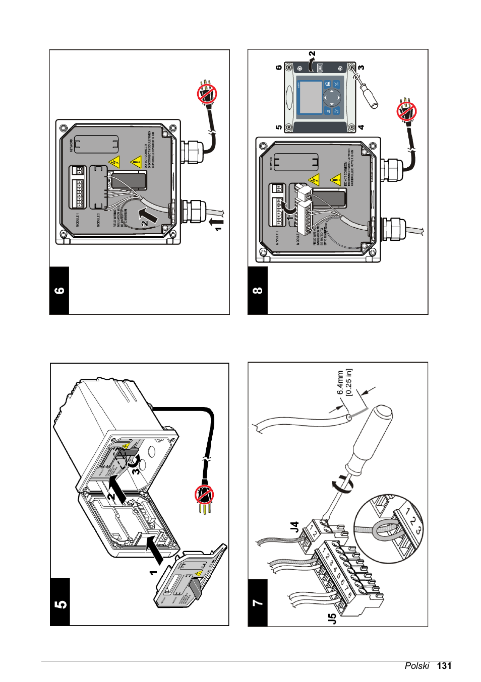 Hach-Lange POLYMETRON 9500 Ultrapure pH_ORP Module User Manual User Manual | Page 131 / 174
