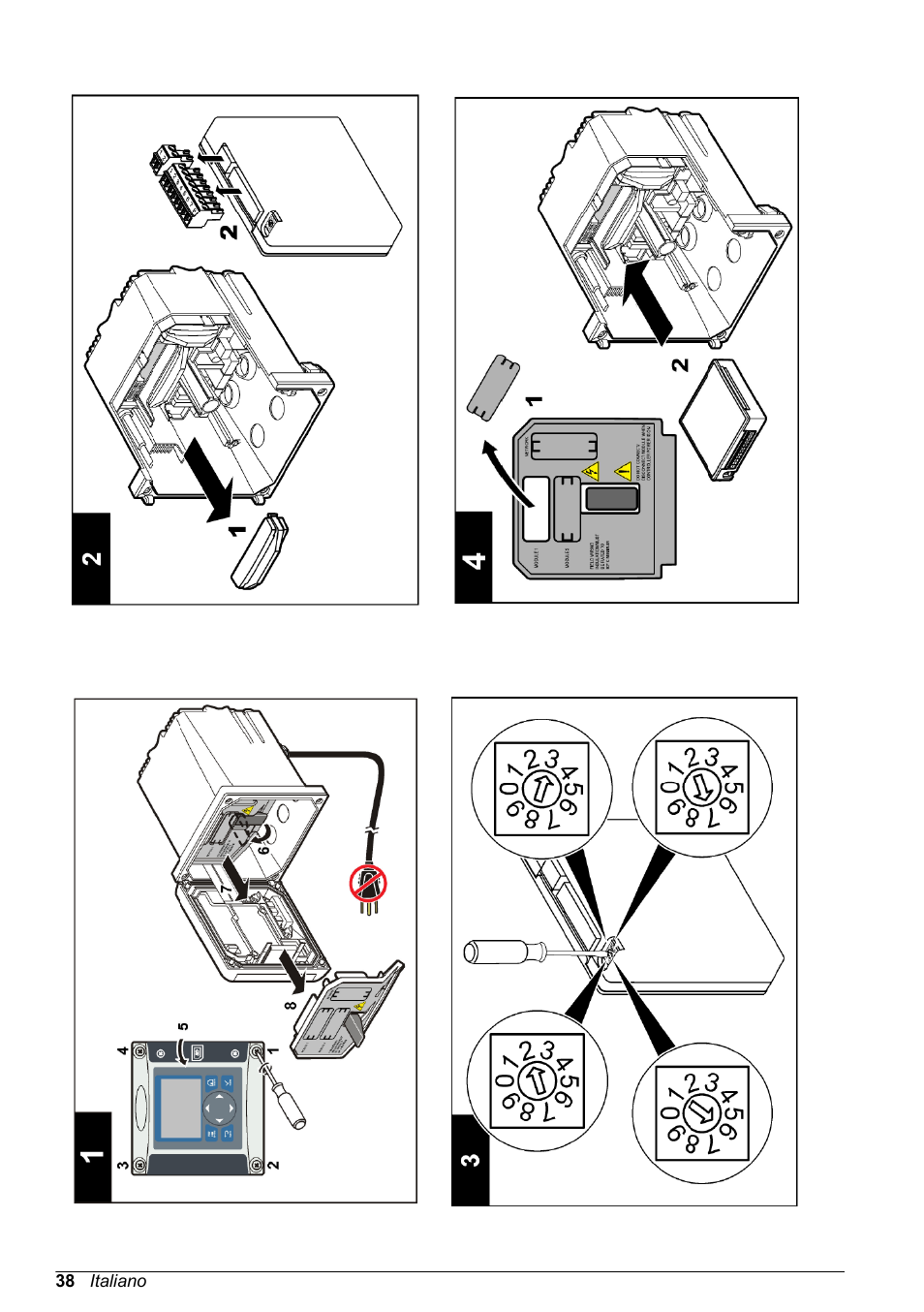 Hach-Lange POLYMETRON 9500 Ultrapure pH_ORP Module User Manual User Manual | Page 38 / 174