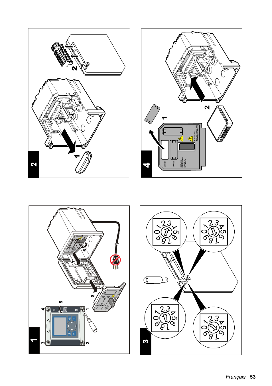 Hach-Lange POLYMETRON 9500 Ultrapure pH_ORP Module User Manual User Manual | Page 53 / 174