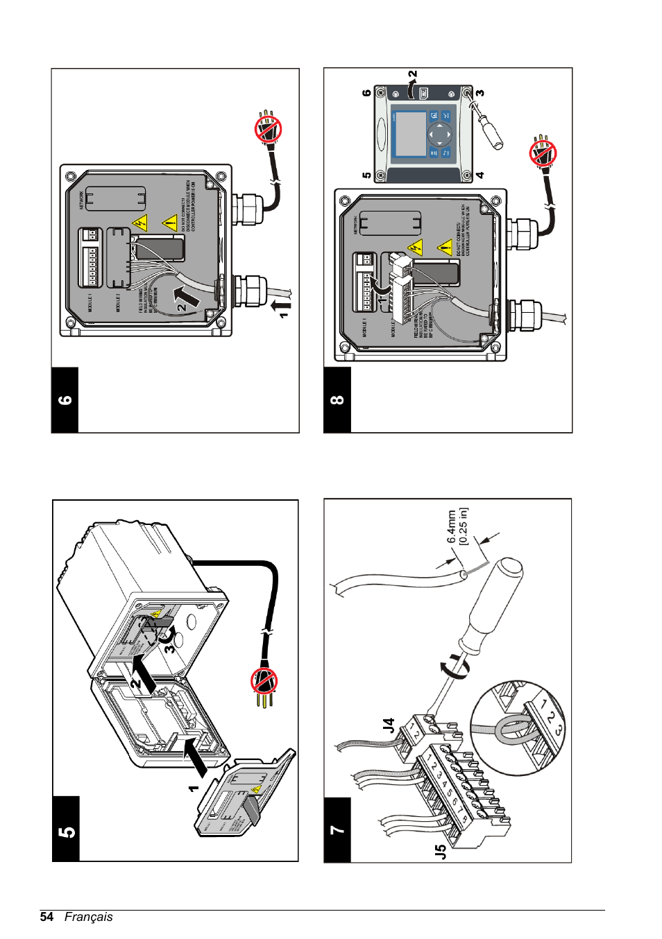 Hach-Lange POLYMETRON 9500 Ultrapure pH_ORP Module User Manual User Manual | Page 54 / 174