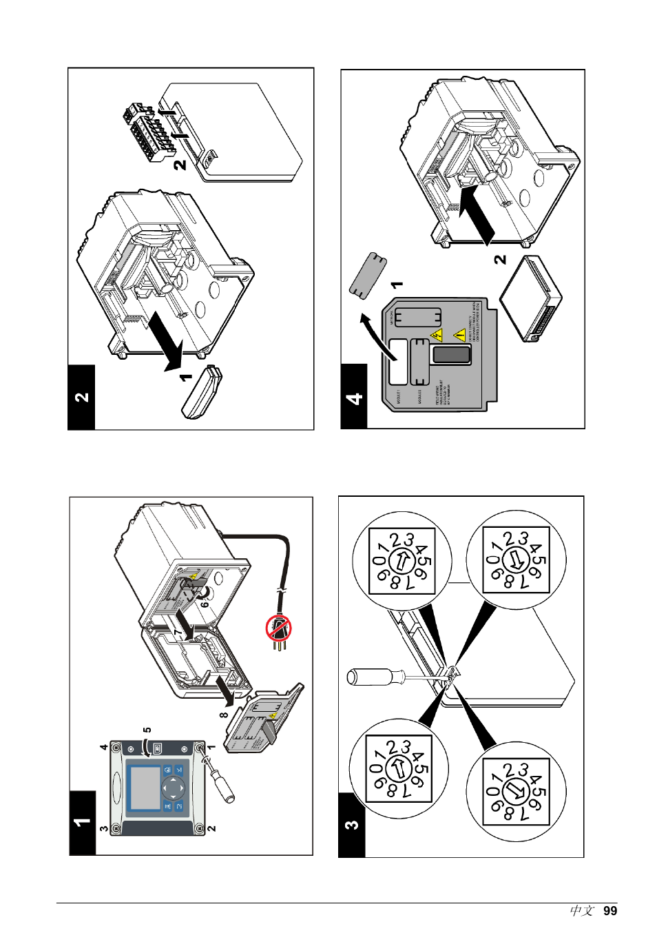 Hach-Lange POLYMETRON 9500 Ultrapure pH_ORP Module User Manual User Manual | Page 99 / 174