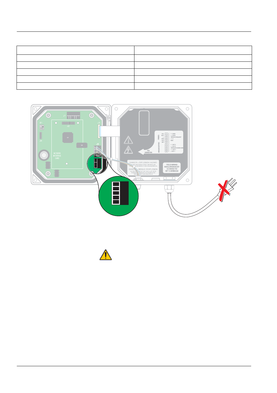 5 connecting/wiring the sc sensor, Installation, Figure 16 analog output connections | Hach-Lange SC 60 User Manual | Page 24 / 60
