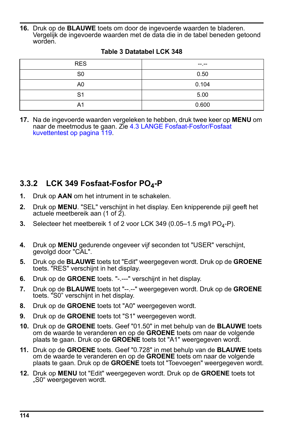 2 lck 349 fosfaat-fosfor po | Hach-Lange LCK 348_349_350 User Manual | Page 114 / 142
