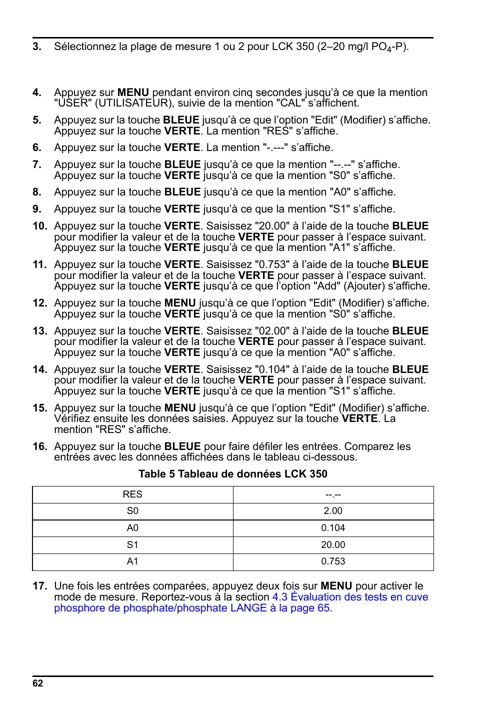 Hach-Lange LCK 348_349_350 User Manual | Page 62 / 142
