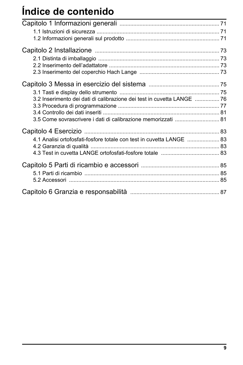 Hach-Lange LCK 348_349_350 User Manual | Page 9 / 142