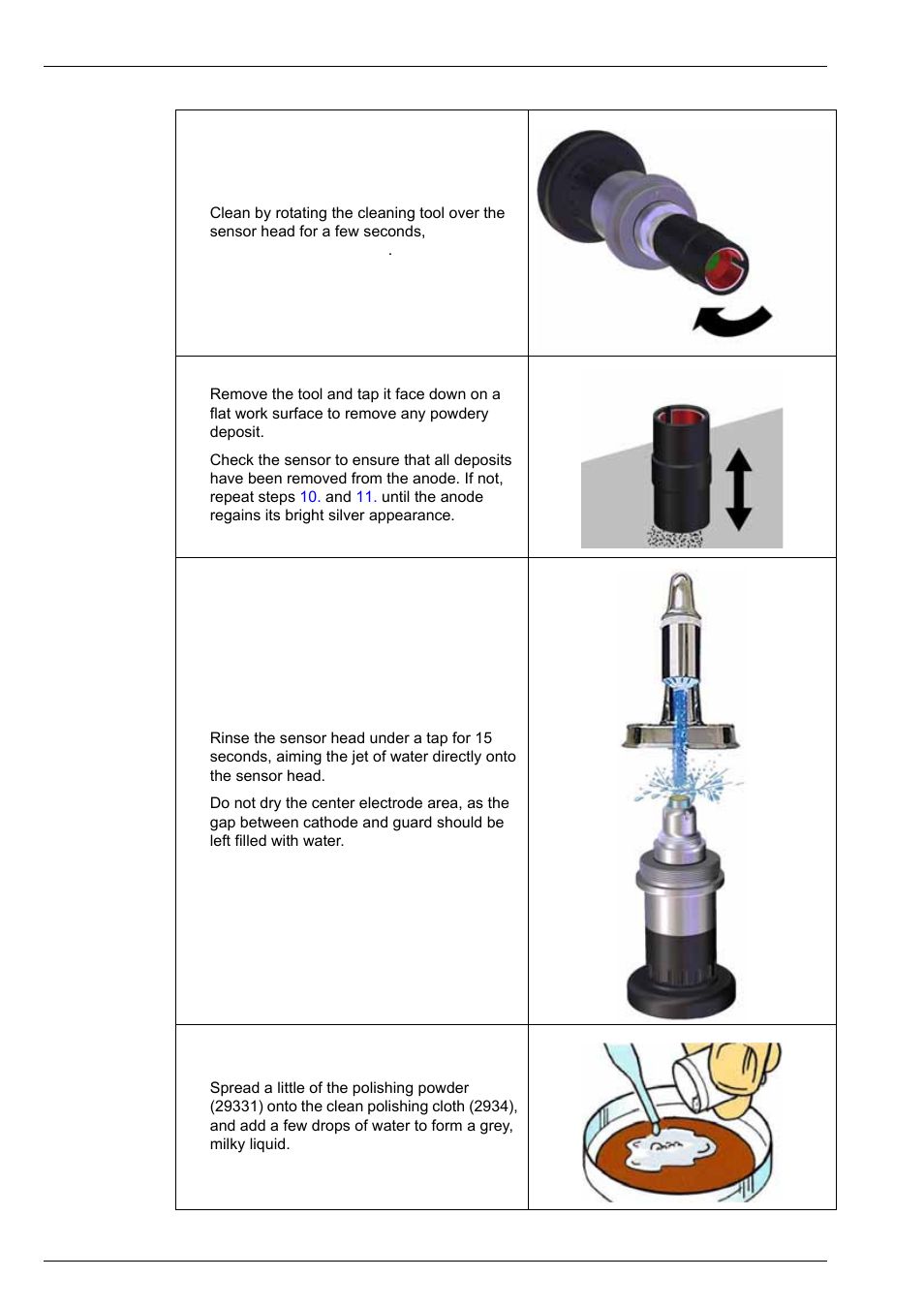 Maintenance and troubleshooting | Hach-Lange ORBISPHERE A1100 Family User Manual | Page 34 / 48
