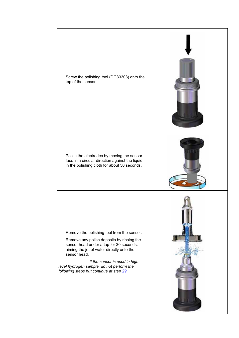 Maintenance and troubleshooting | Hach-Lange ORBISPHERE A1100 Family User Manual | Page 35 / 48
