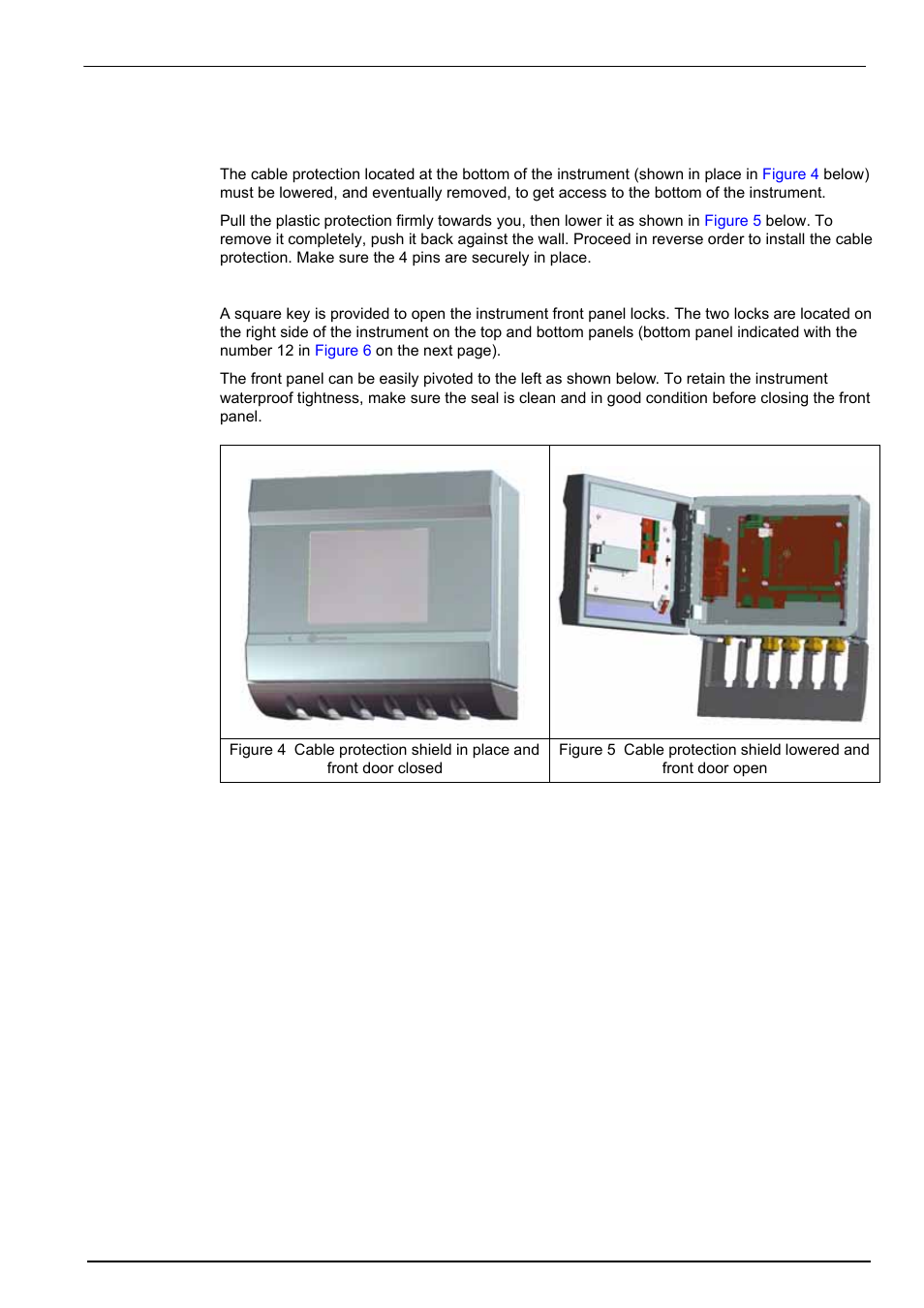 4 connection panel (bottom of instrument) | Hach-Lange ORBISPHERE Model 51x User Manual User Manual | Page 27 / 116