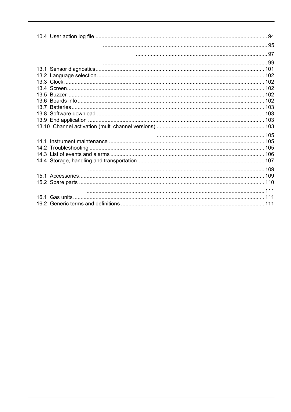 Hach-Lange ORBISPHERE Model 51x User Manual User Manual | Page 5 / 116