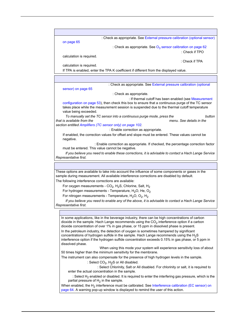 Advanced, Measurement menu | Hach-Lange ORBISPHERE Model 51x User Manual User Manual | Page 57 / 116