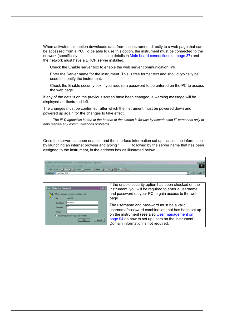 4 http/tcp-ip, 1 overview, 2 pc interface | 1 overview 9.4.2 pc interface | Hach-Lange ORBISPHERE Model 51x User Manual User Manual | Page 90 / 116