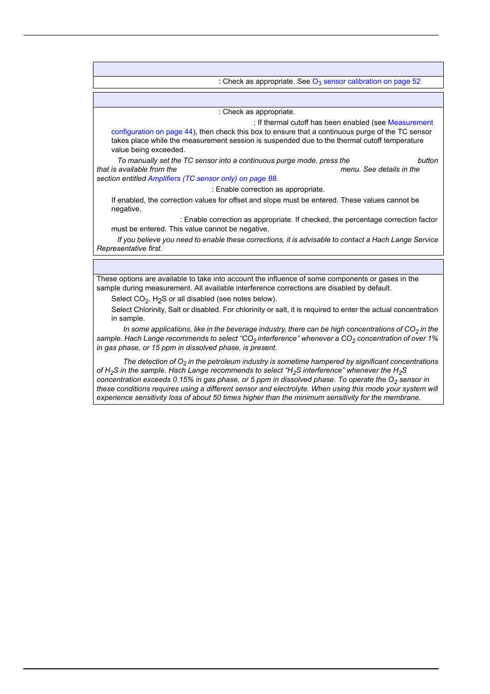 Measurement menu | Hach-Lange ORBISPHERE 410 User Manual User Manual | Page 48 / 100