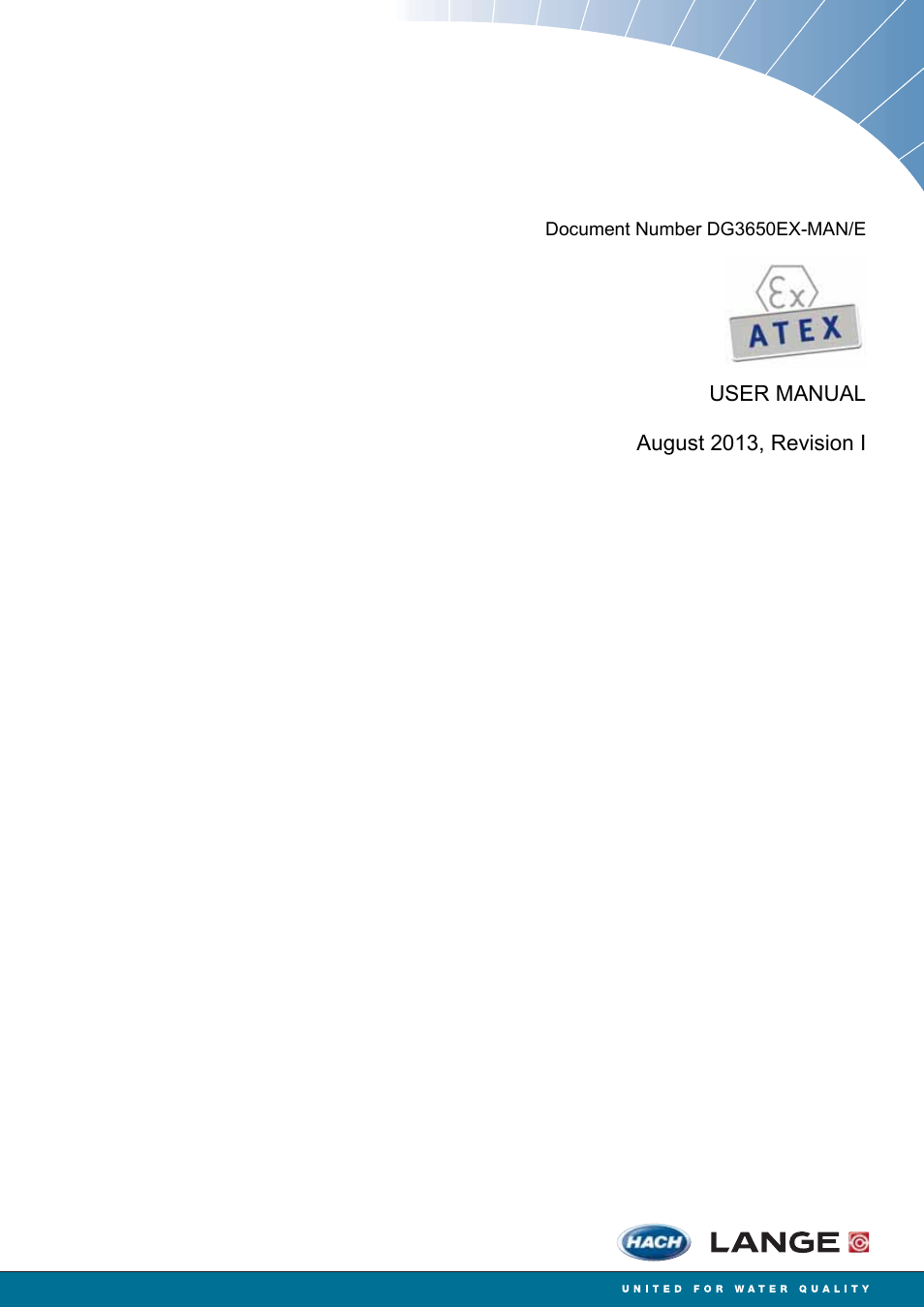 Hach-Lange ORBISPHERE 3650 User Manual | 54 pages