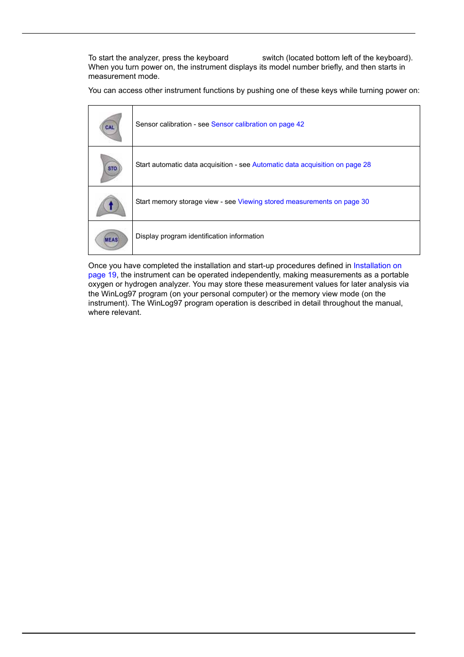 Operating information | Hach-Lange ORBISPHERE 3650 User Manual | Page 28 / 54