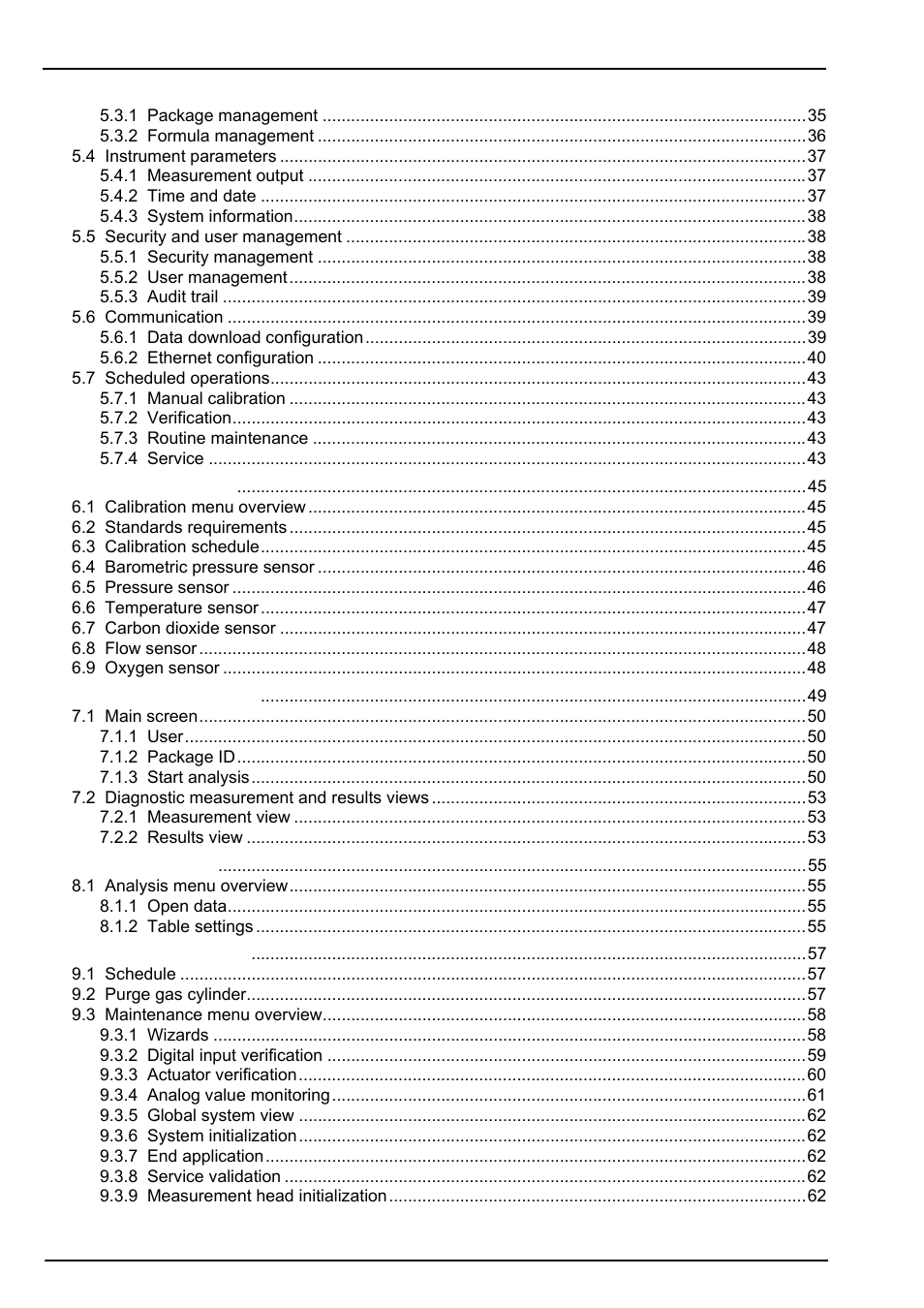Hach-Lange ORBISPHERE 6110 User Manual User Manual | Page 4 / 76