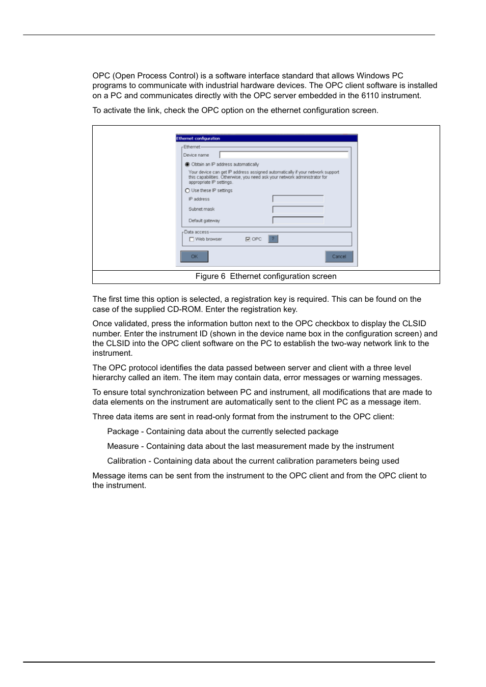 Configuration | Hach-Lange ORBISPHERE 6110 User Manual User Manual | Page 44 / 76