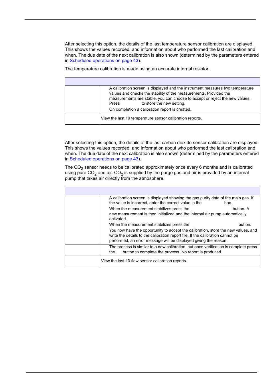 6 temperature sensor, 7 carbon dioxide sensor, 6 temperature sensor 6.7 carbon dioxide sensor | Calibration | Hach-Lange ORBISPHERE 6110 User Manual User Manual | Page 49 / 76