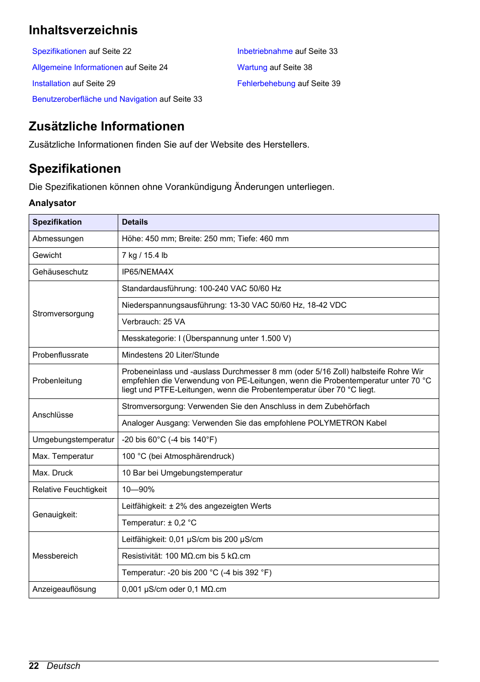 Hach-Lange POLYMETRON 9526 User Manual | Page 22 / 224