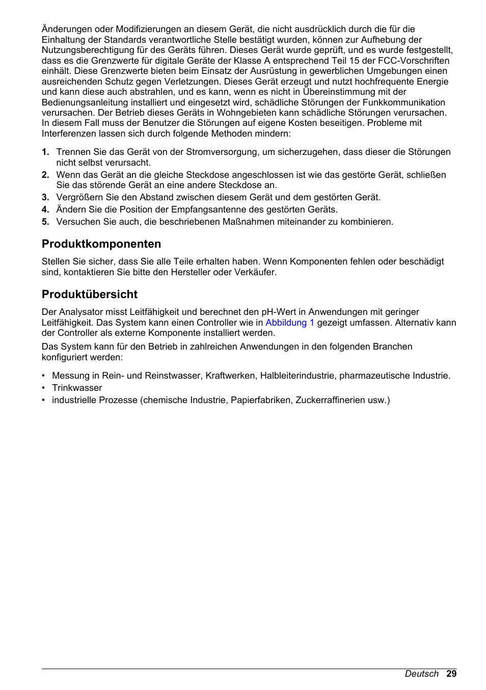 Produktkomponenten, Produktübersicht | Hach-Lange POLYMETRON 9523 Basic User Manual User Manual | Page 29 / 254