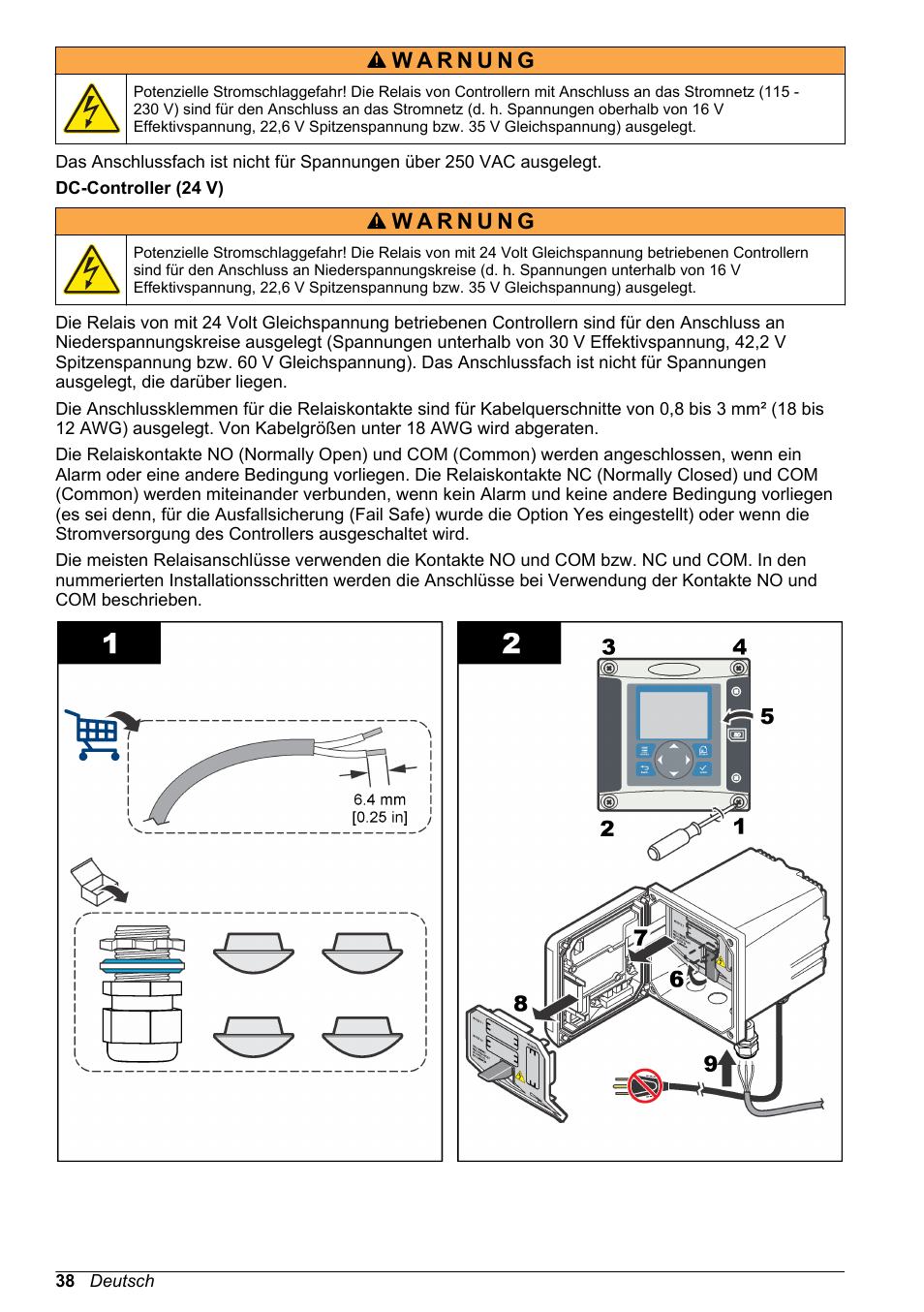 Hach-Lange POLYMETRON 9523 Basic User Manual User Manual | Page 38 / 254