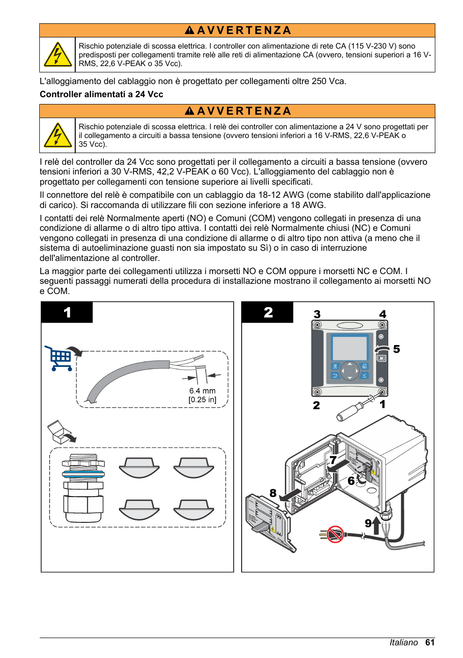 Hach-Lange POLYMETRON 9523 Basic User Manual User Manual | Page 61 / 254